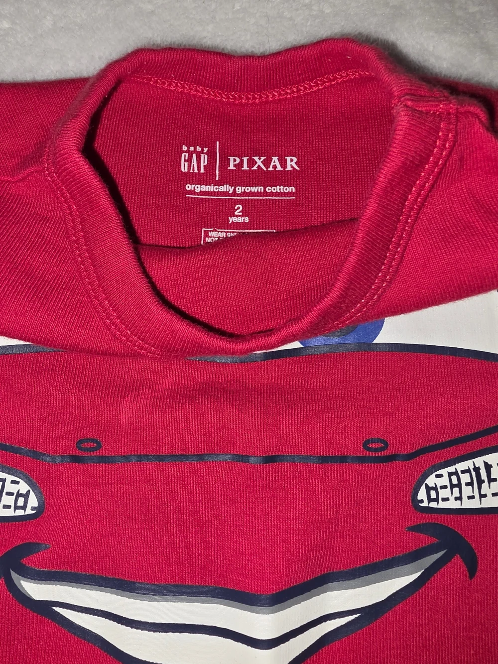 BabyGap × Disney Cars 100% Organic Cotton PJ Set
